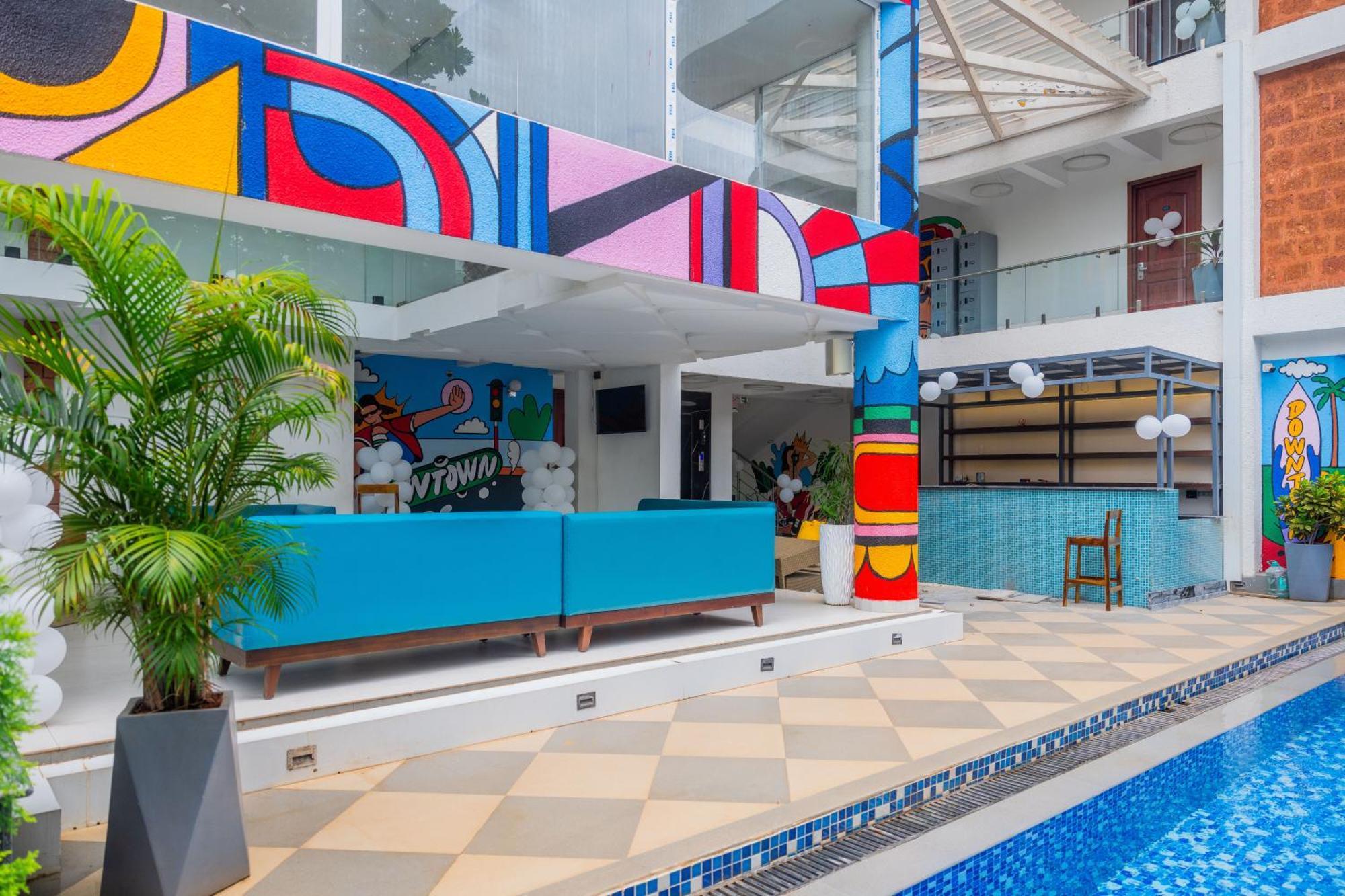 Downtown Hostels - Anjuna Exterior foto